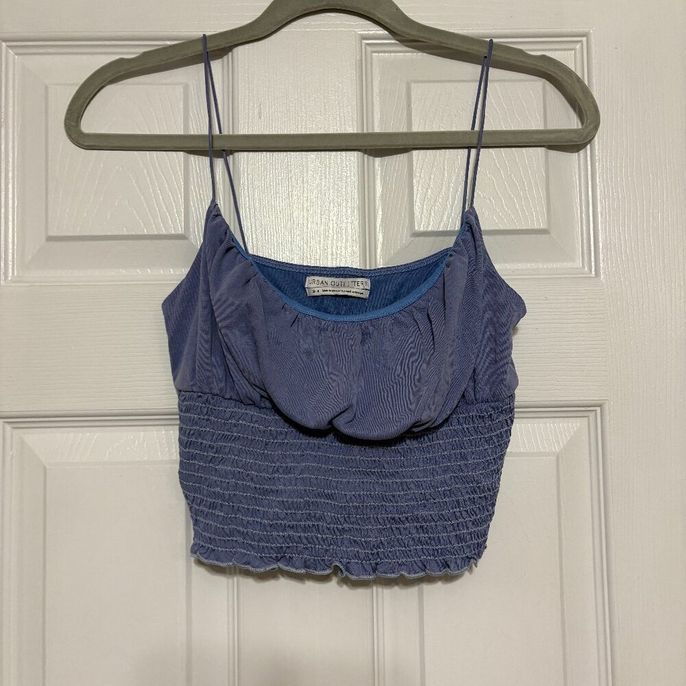 Purple Cropped tank top